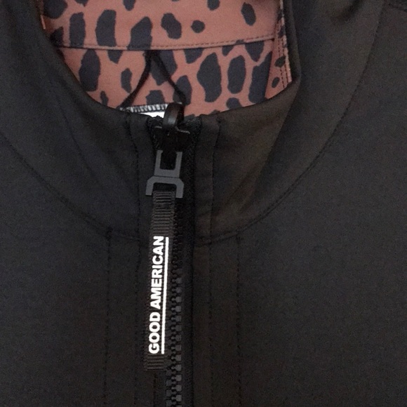 Good American Reversible Cheetah Print One Piece Catsuit Size 3X NWT - Picture 10 of 13